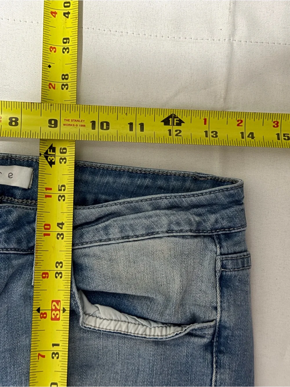 Men's Skinny Distressed Jeans in Light Blue